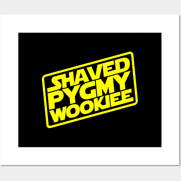 Shaved Pygmy Wookiee Wall Art by DrPeper